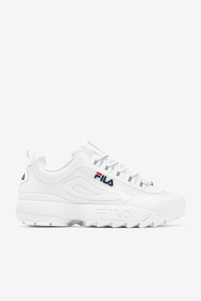 Fila Trainers Mens White Disruptor 2 No-sew - Ireland 43075-LUKE